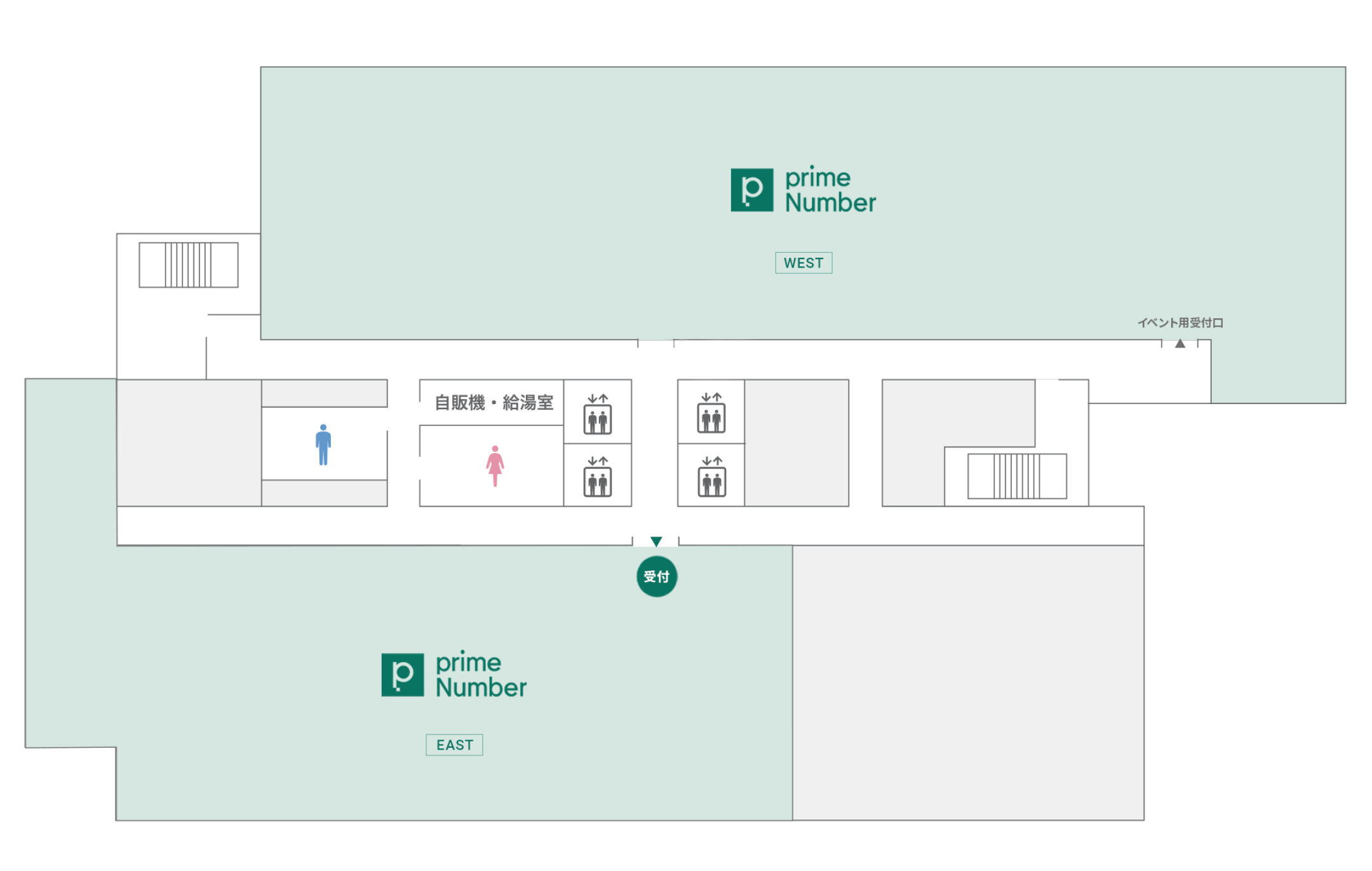 Japan office floor map