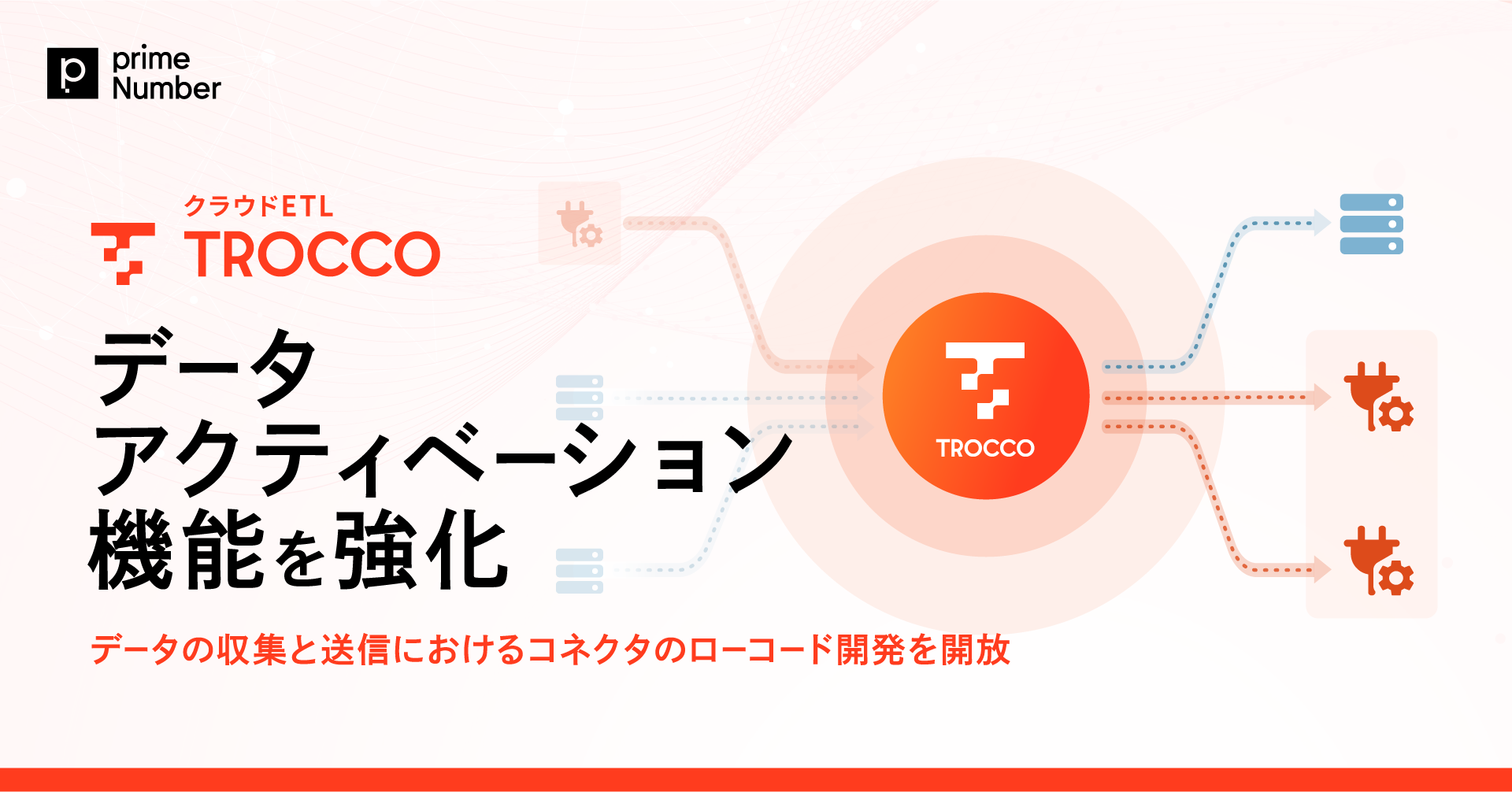 クラウドETL「TROCCO」のデータアクティベーション機能を強化。データの収集と送信におけるコネクタのローコード開発を開放